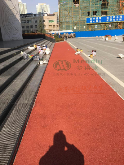 航天五一〇所 铁门关彩色路面