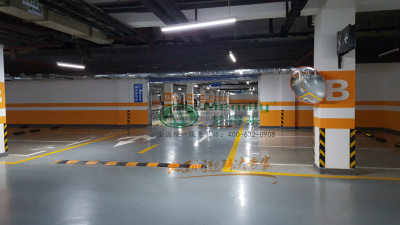 银滩雅苑 铁门关环氧自流平地坪