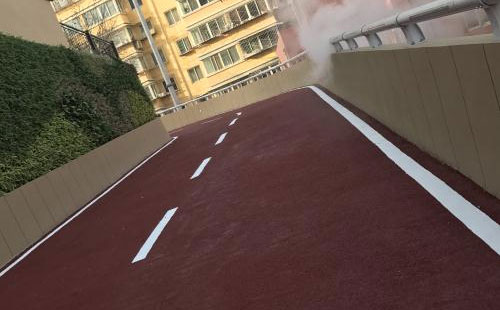 铁门关彩色路面